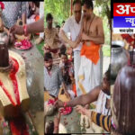 सावन का पहला दिन  : एक शिव भक्त ने किया आज भगवान शिव जी का अपने रक्त से अभिषेक..देखिए वीडियो