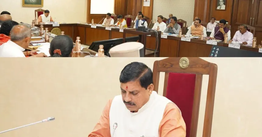 मोहन सरकार की कैबिनेट बैठक में हुए कई बड़े फैसले…