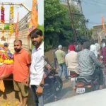 गौ माता की शवयात्रा में आगे बैंड, पीछे चले सैकड़ों शहरवासी..