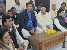 पटवारी बोले-गोविंद राजपूत को जेल में होना चाहिए:महेंद्र हार्डिया के बयान पर कहा-हिस्सा नहीं मिलता इसलिए जूते मारने की बात करते।