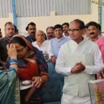 केंद्रीय मंत्री शिवराज सिंह चौहान पहुंची विदिशा